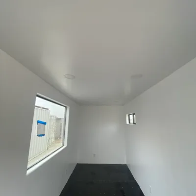 Stick-Framed, R13 Insulation, Drywall Finish (45' High Cube)